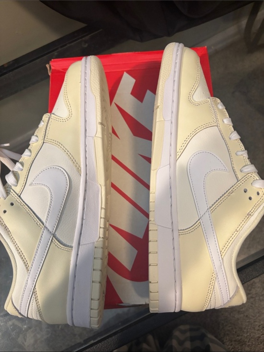 Nike Dunk Low Coconut Milk Men's size 10 DJ6188 100